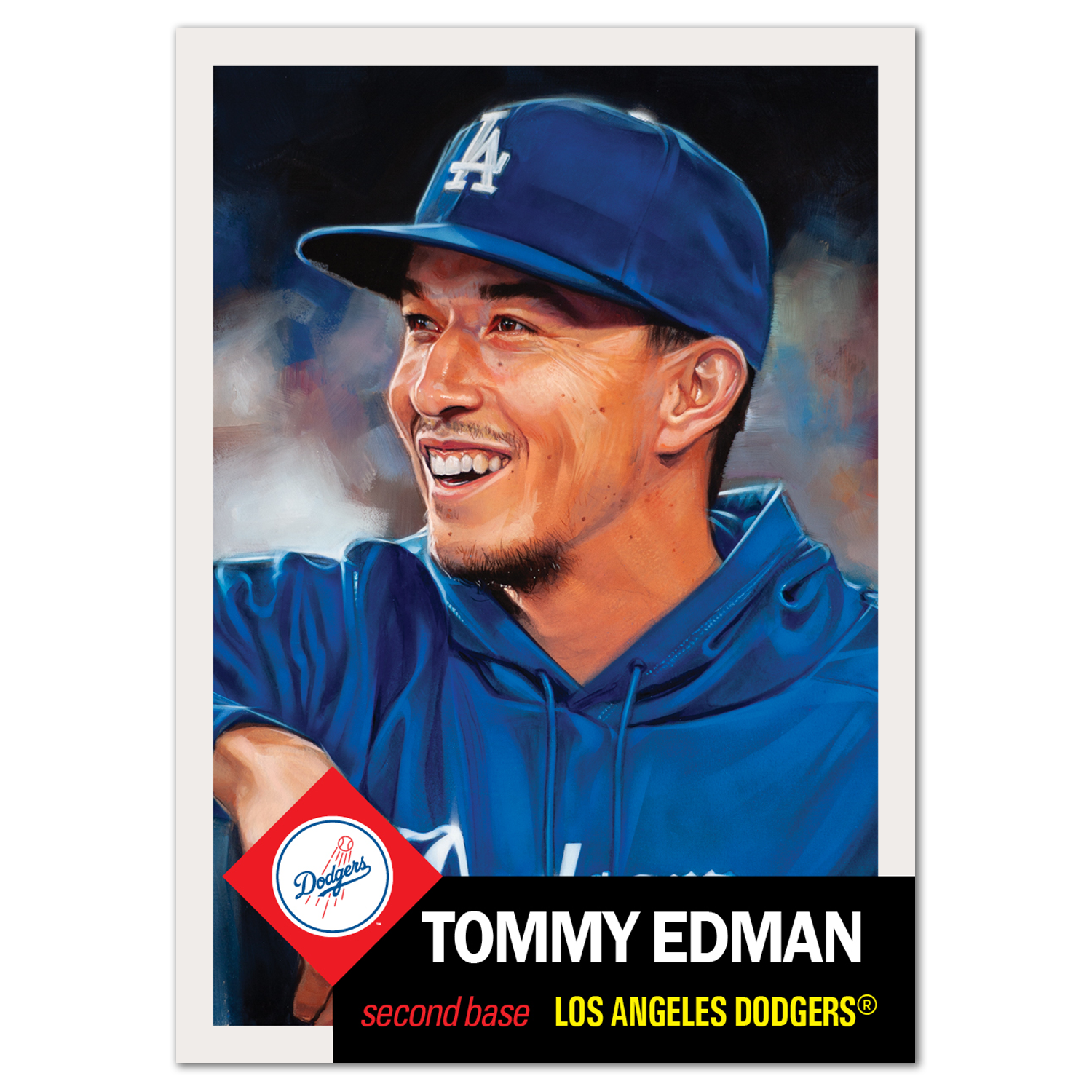 2025 MLB Living Set card 844 featuring Tommy Edman