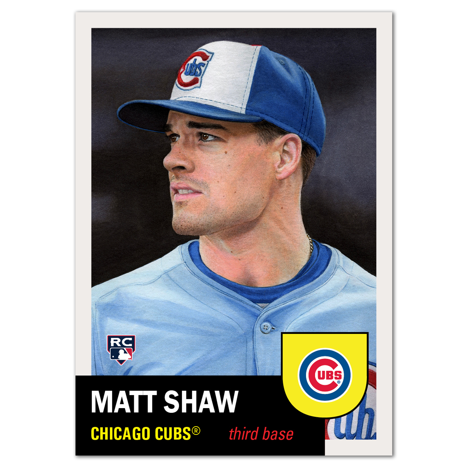 2025 MLB Living Set card 847 featuring Matt Shaw