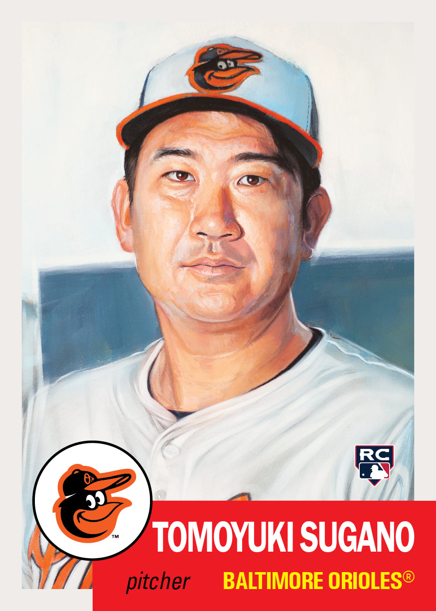 2025 MLB Living Set card 858 featuring Tomoyuki Sugano