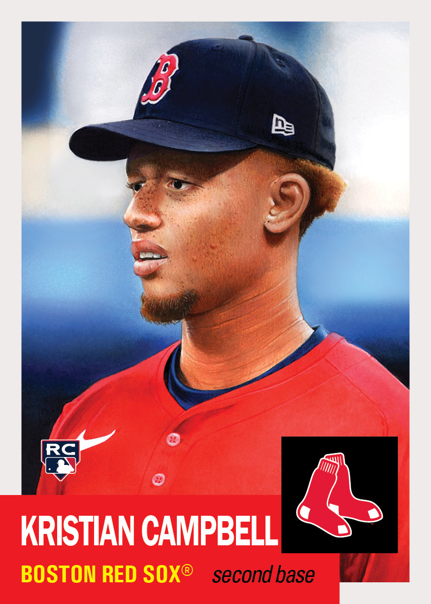 2025 MLB Living Set card 859 featuring Kristian Campbell