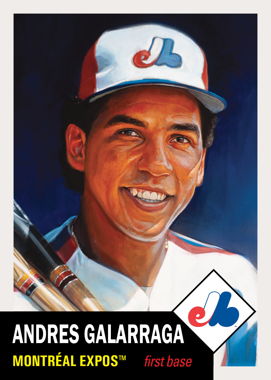 2025 MLB Living Set card 862 featuring Andres Galarraga
