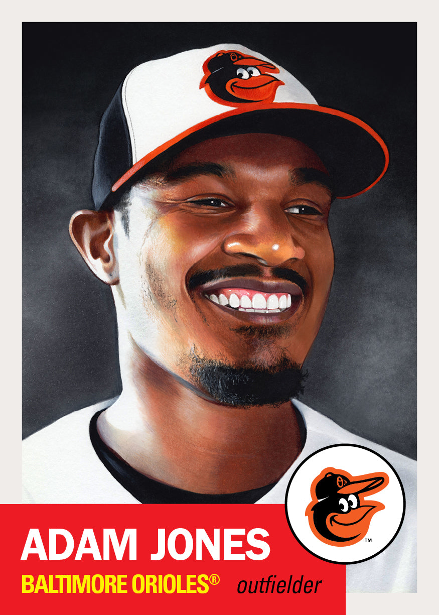 2025 MLB Living Set card 876 featuring Adam Jones