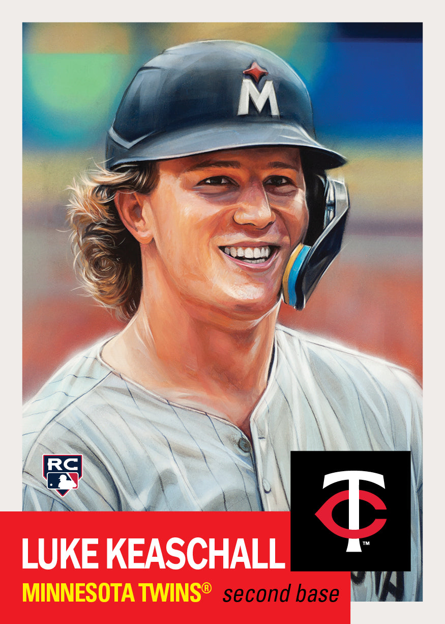 2025 MLB Living Set card 887 featuring Luke Keaschall