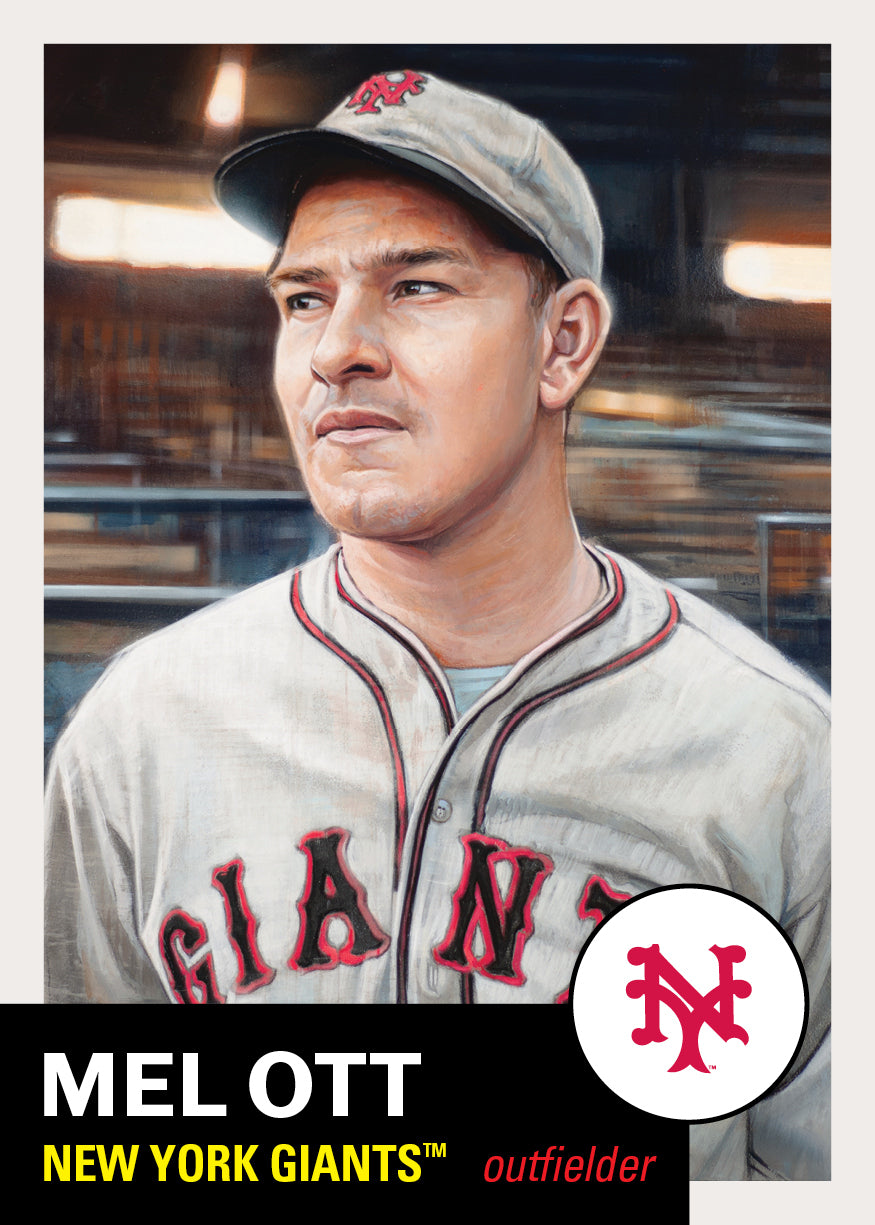 2025 MLB Living Set card 893 featuring Mel Ott