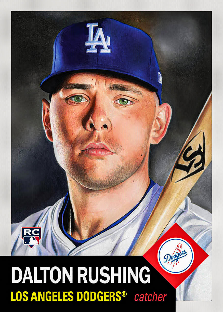 2025 MLB Living Set card 896 featuring Dalton Rushing