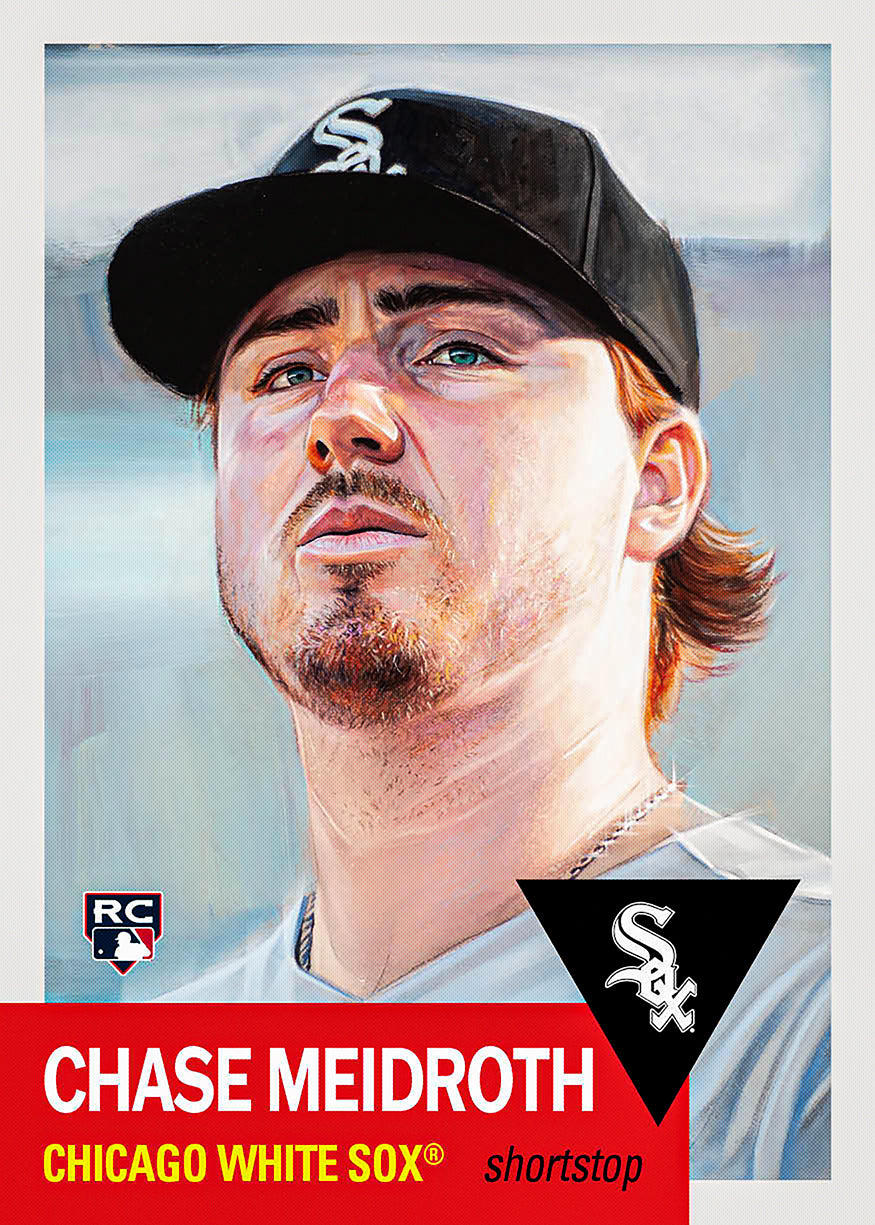 2025 MLB Living Set card 897 featuring Chase Meidroth