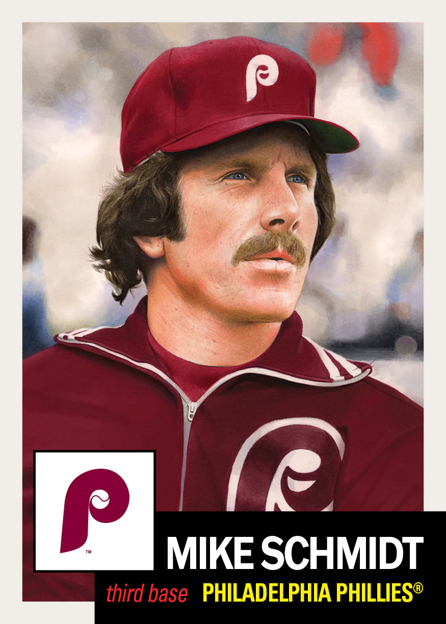 MLB Topps Living #900 Mike Schmidt