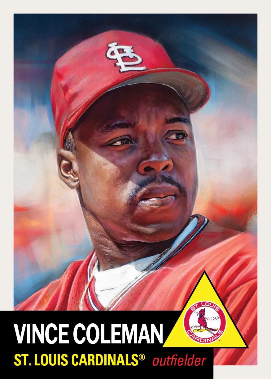 MLB Topps Living #913 Vince Coleman