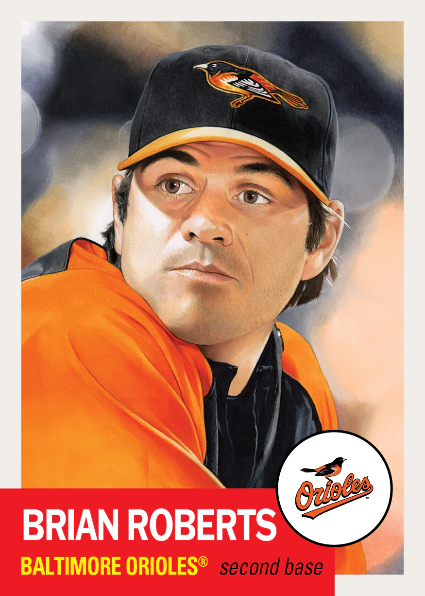 MLB Topps Living #914 Brian Roberts