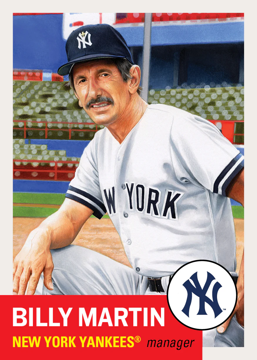 MLB Topps Living #919 Billy Martin