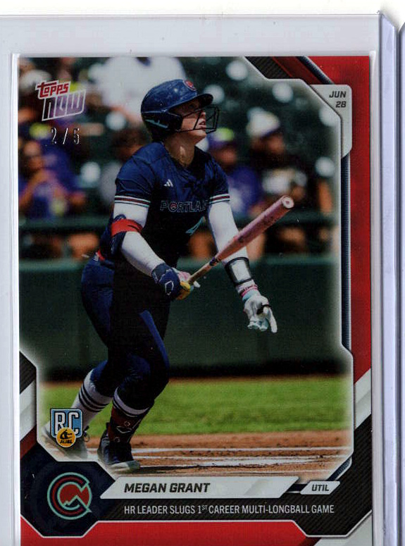 Megan Grant Red /5 serial 02/5