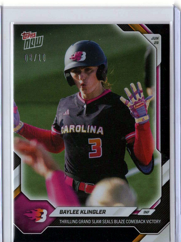 Baylee Klingler Black /10 serial 08/10