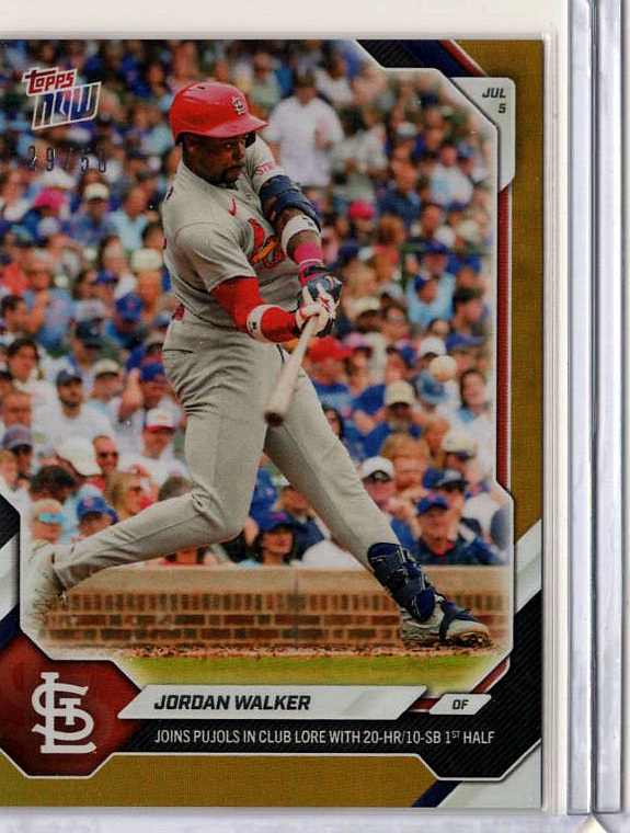 Jordan Walker Gold /50 serial 18/50