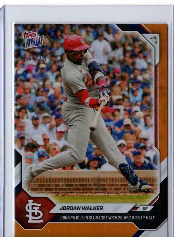 Jordan Walker Orange /25 serial 04/25