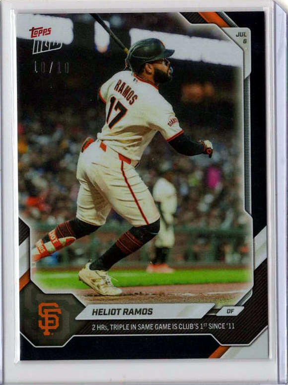 Heliot Ramos Black /10 serial 10/10