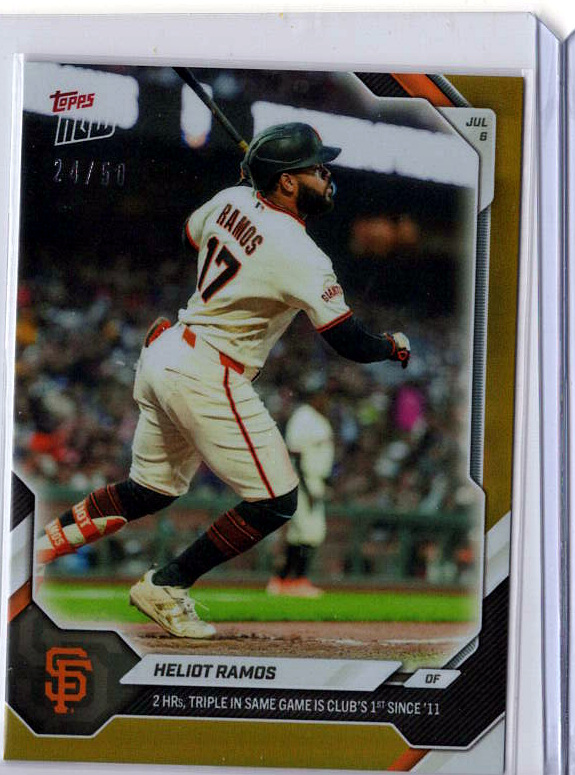 Heliot Ramos Gold /50 serial 24/50