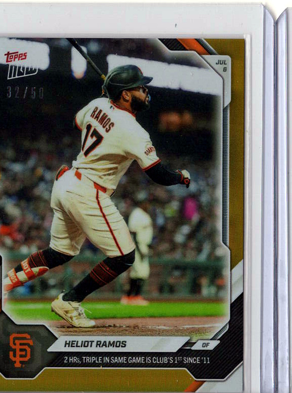 Heliot Ramos Gold /50 serial 32/50