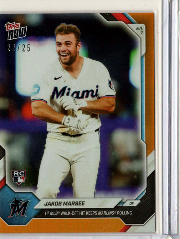 Jakob Marsee Orange /25 serial 20/25