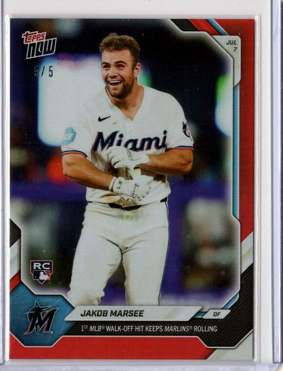 Jakob Marsee Red /5 serial 04/5