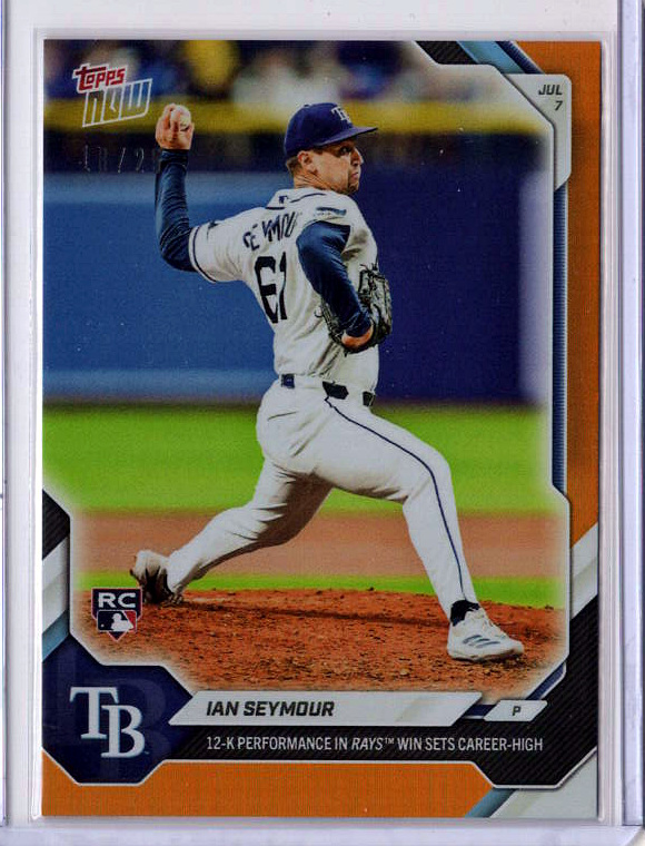 Ian Seymour Orange /25 serial 11/25