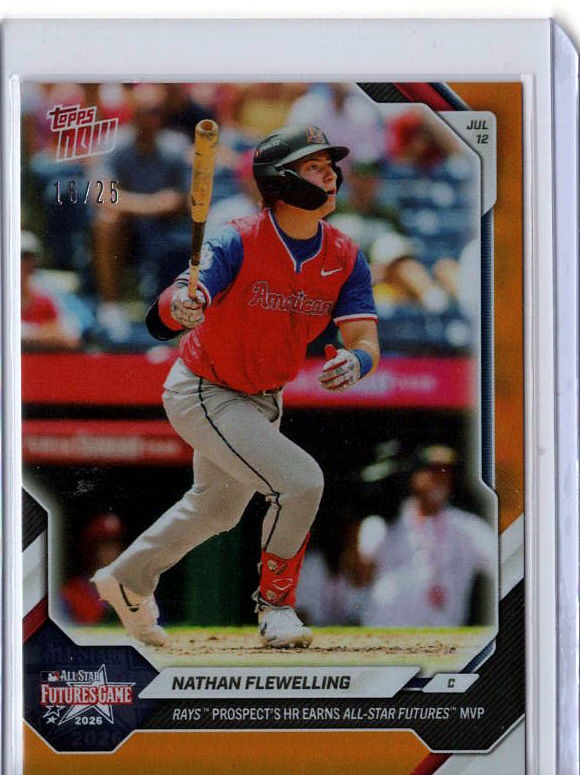 Nathan Flewelling Orange /25 serial 18/25