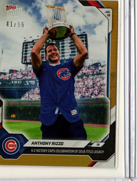 Anthony Rizzo Gold /50 serial 41/50