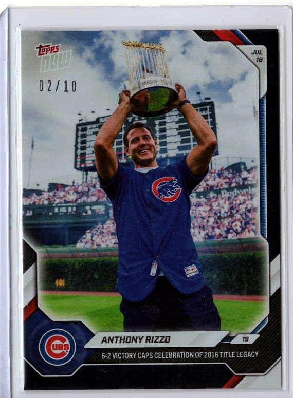 Anthony Rizzo Black /10 serial 02/10