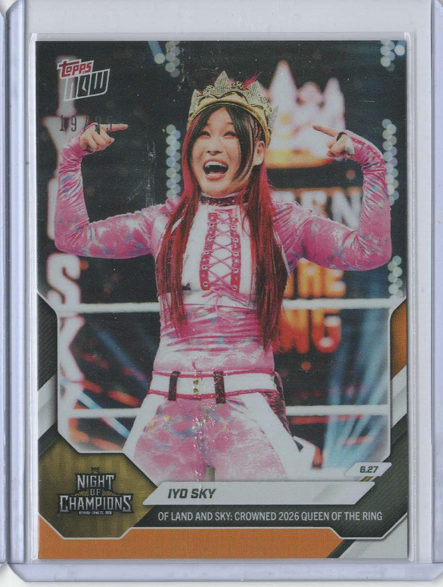 IYO SKY Orange /25 serial 19/25