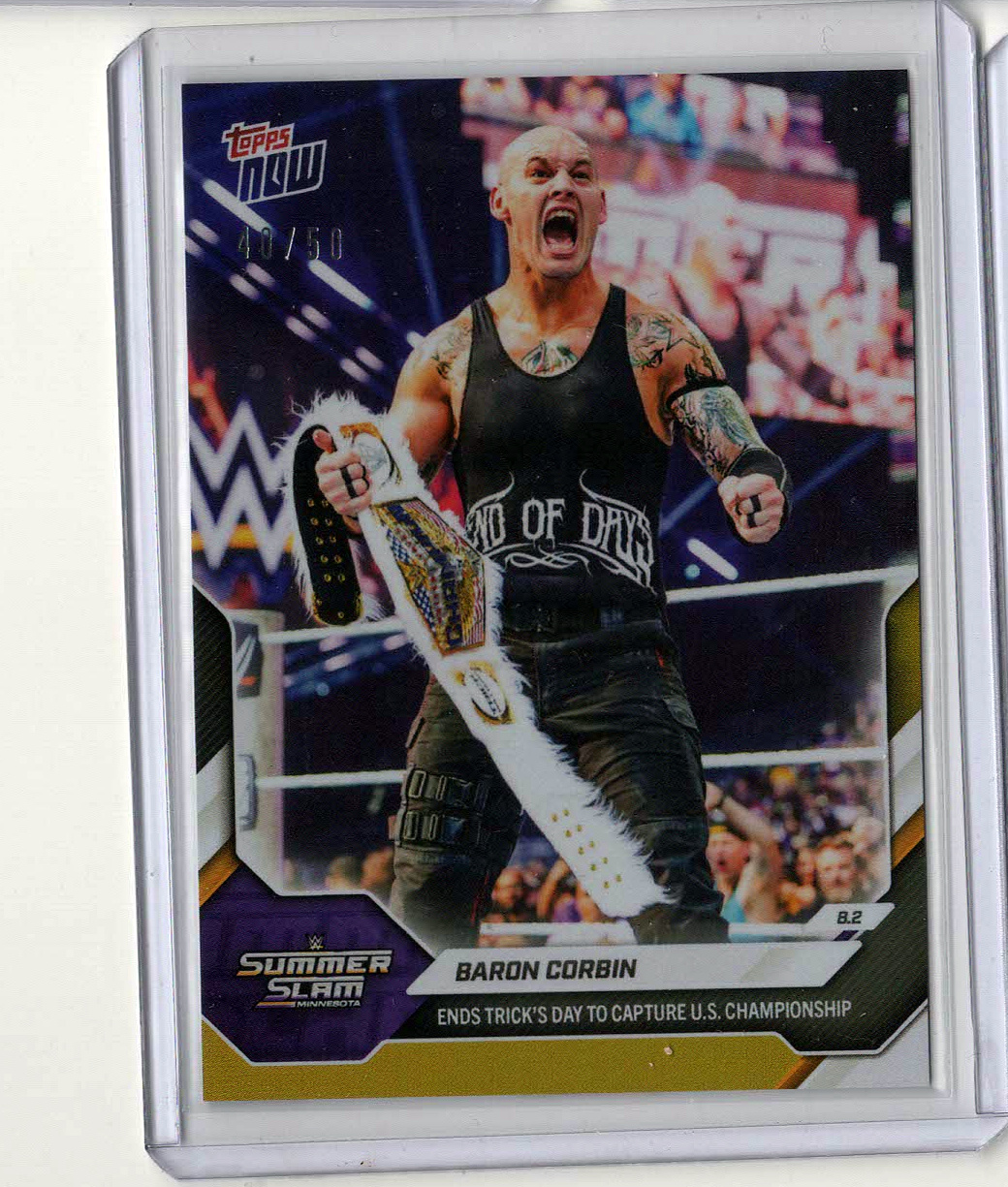 Baron Corbin Gold /50 serial 40/50