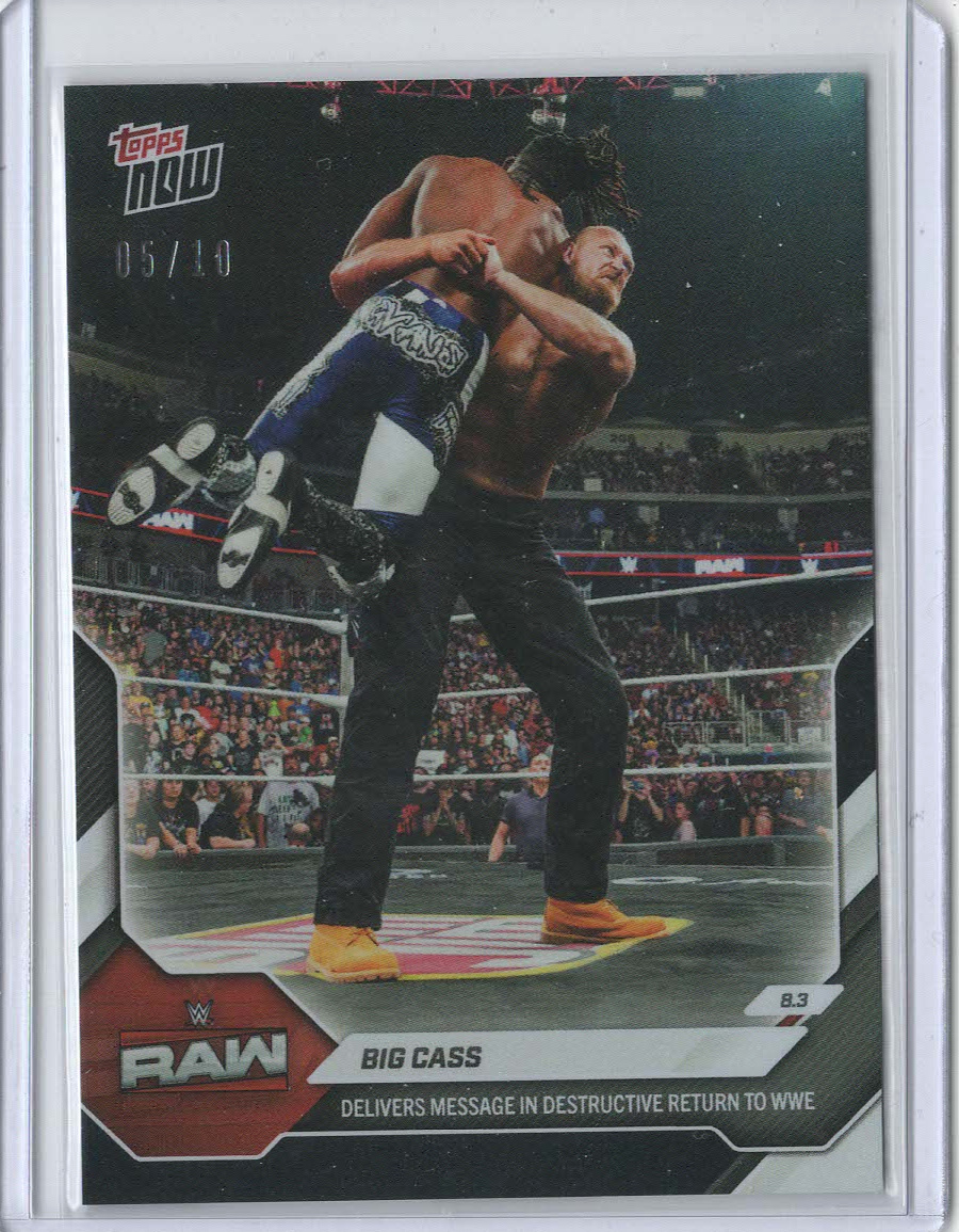 Big Cass Black /10 serial 09/10