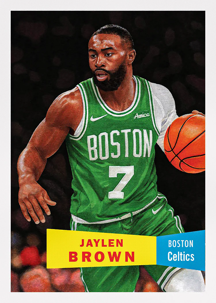 NBA Topps Living #10 Jaylen Brown