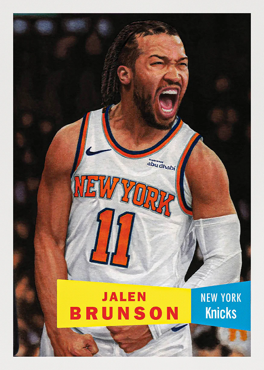 NBA Topps Living #2 Jalen Brunson