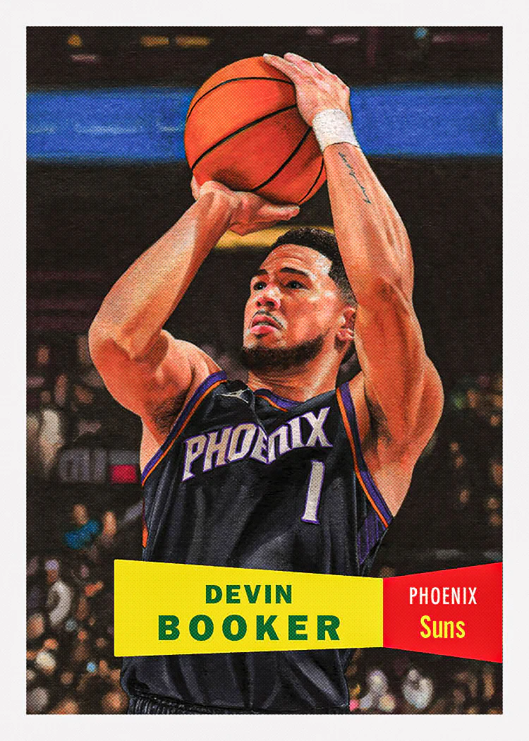NBA Topps Living #21 Devin Booker