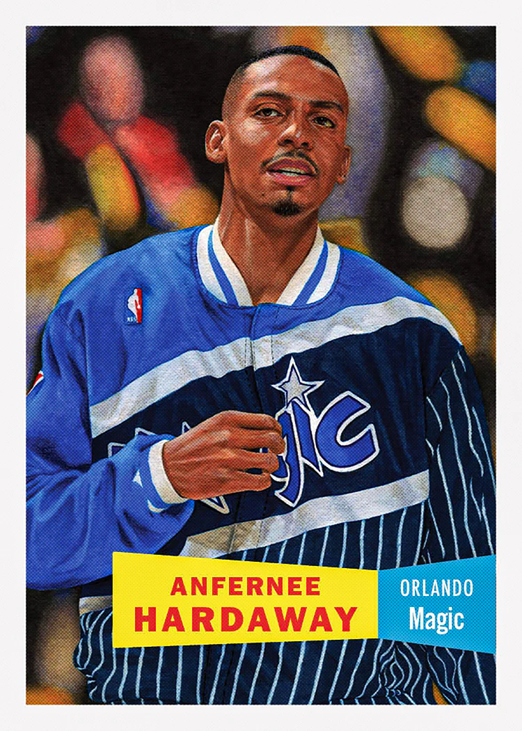 NBA Topps Living #22 Anfernee Hardaway