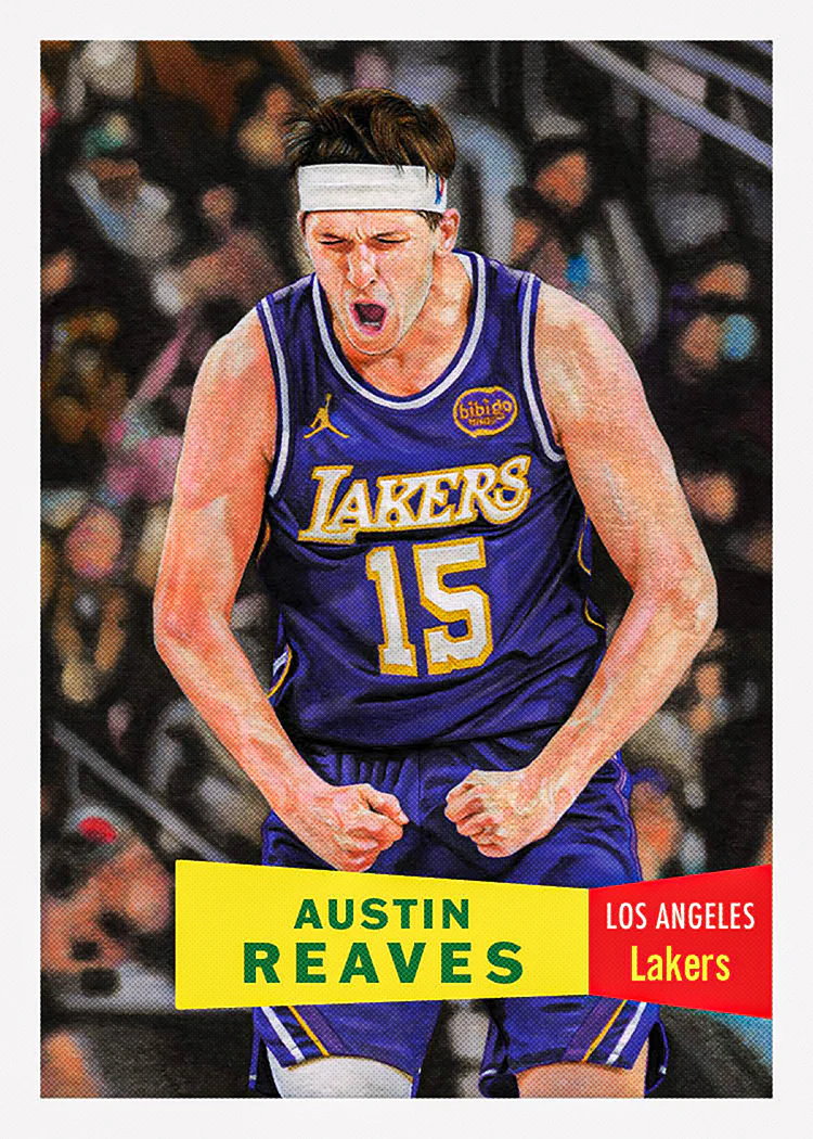 NBA Topps Living #24 Austin Reaves