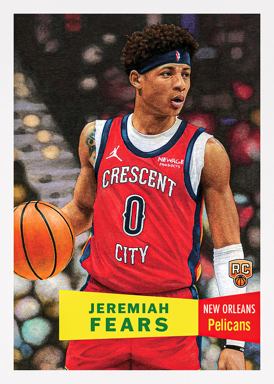 NBA Topps Living #25 Jeremiah Fears