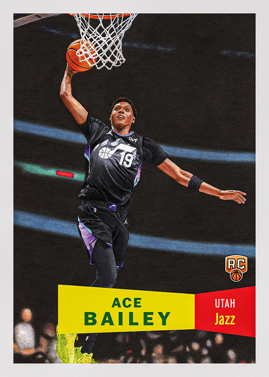 NBA Topps Living #28 Ace Bailey
