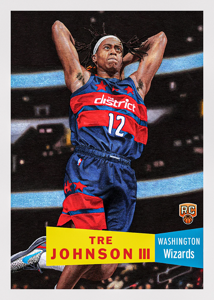 NBA Topps Living #29 Tre Johnson III