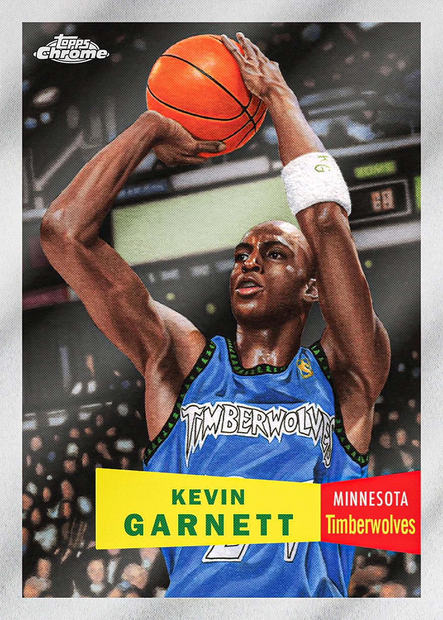 NBA Topps Living #3 Kevin Garnett