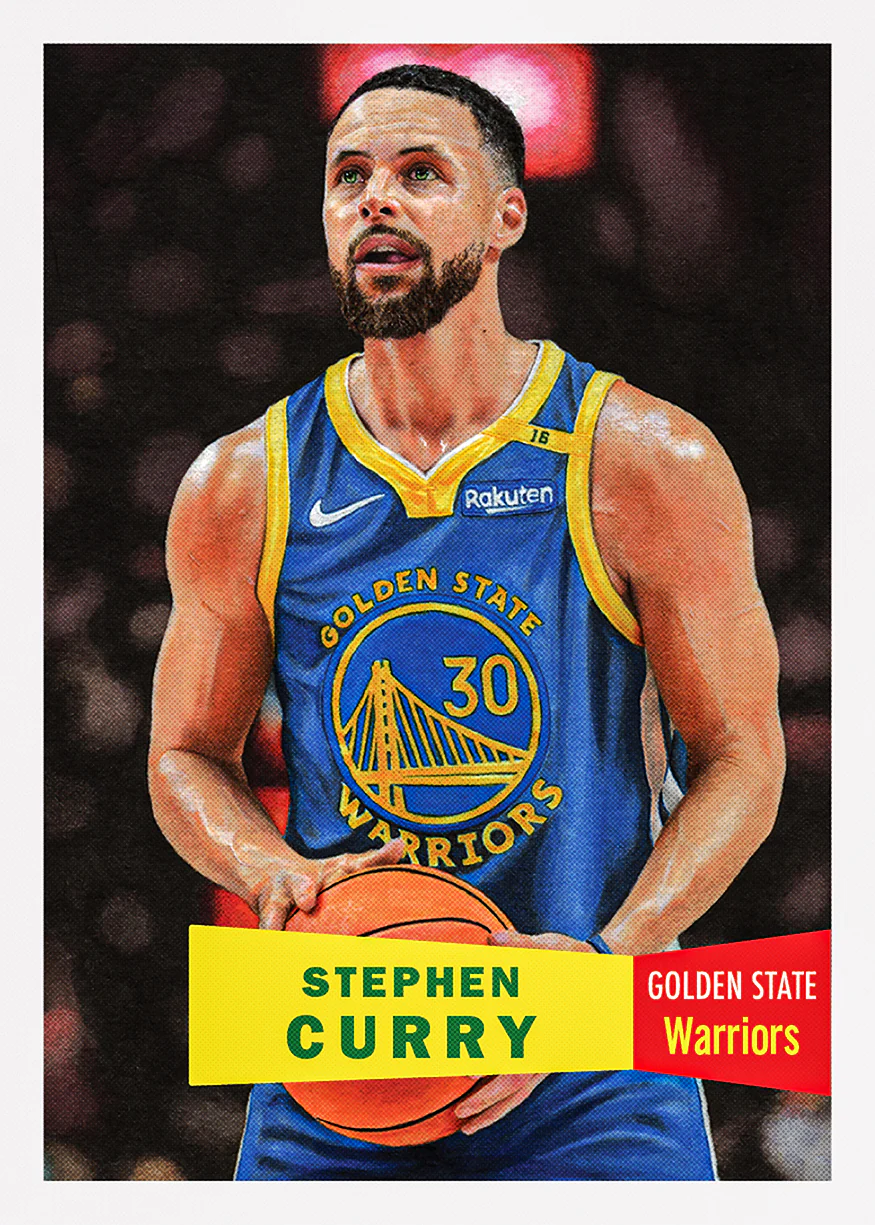 NBA Topps Living #30 Stephen Curry