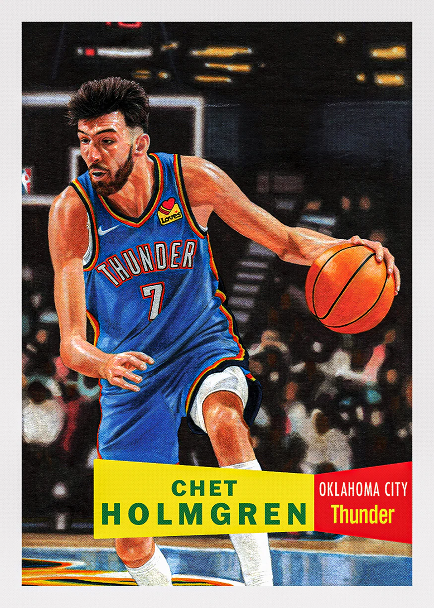 NBA Topps Living #31 Chet Holmgren