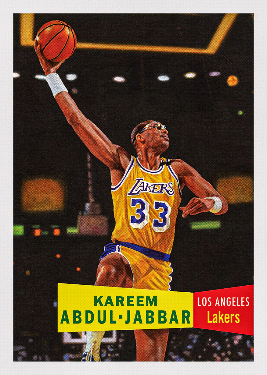 NBA Topps Living #33 Kareem Abdul-Jabbar