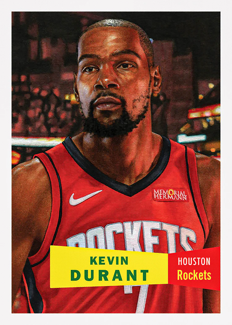 NBA Topps Living #8 Kevin Durant
