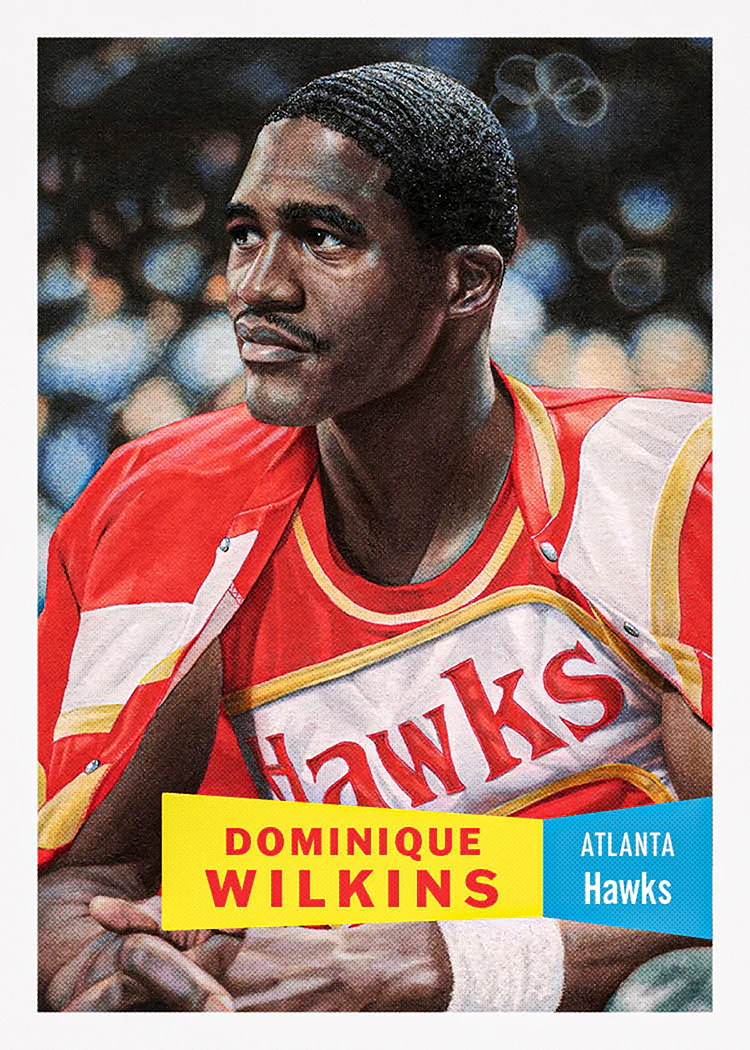 NBA Topps Living #9 Dominique Wilkins