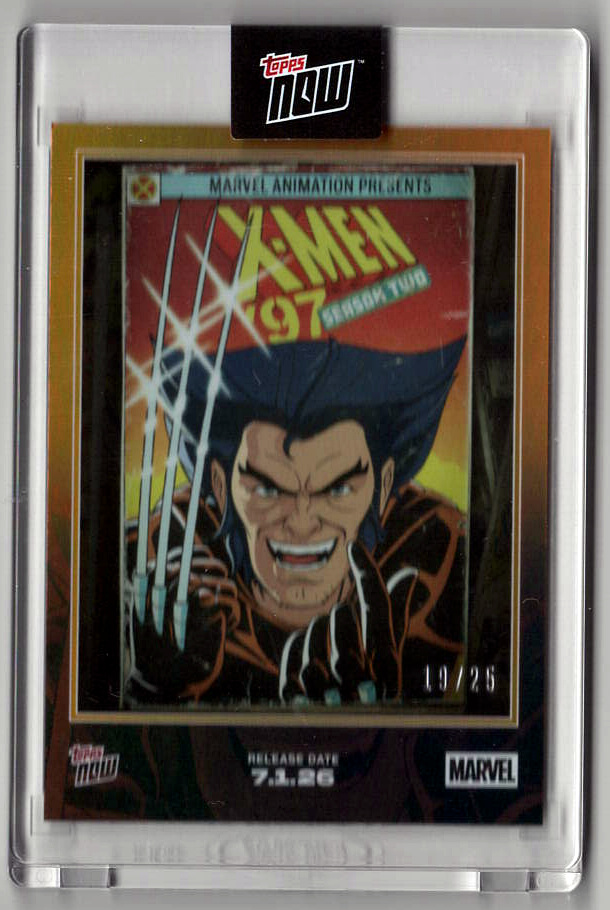 X-Men 97 Season 2 Orange /25 serial 19/25