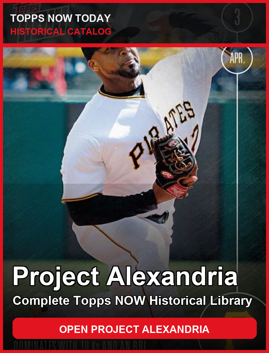 Topps NOW Archives — historical library from 2016 to today