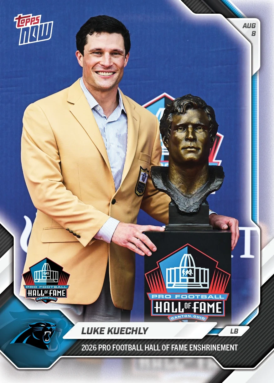 2026 NFL Topps NOW #OS04 Luke Kuechly