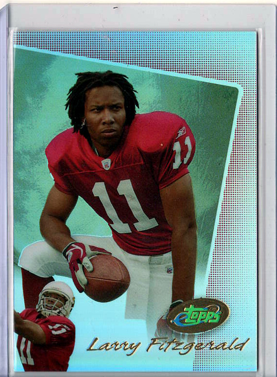 2004 eTopps Football — Larry Fitzgerald Arizona Cardinals — Base — Copy 1