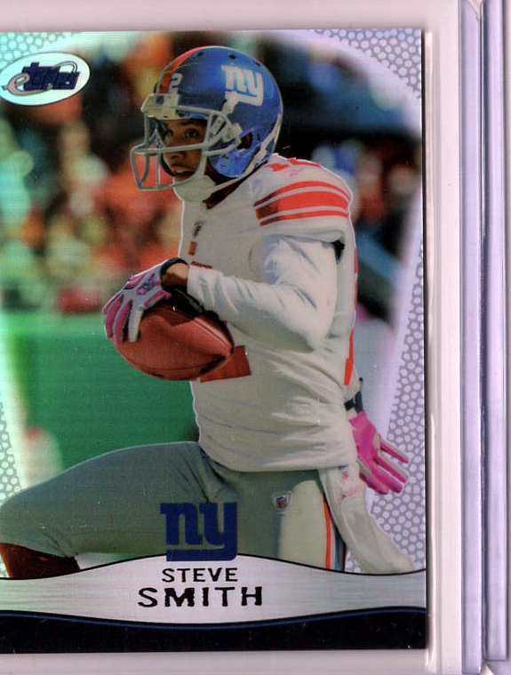 2009 eTopps Football — Steve Smith New York Giants — Base — Copy 2