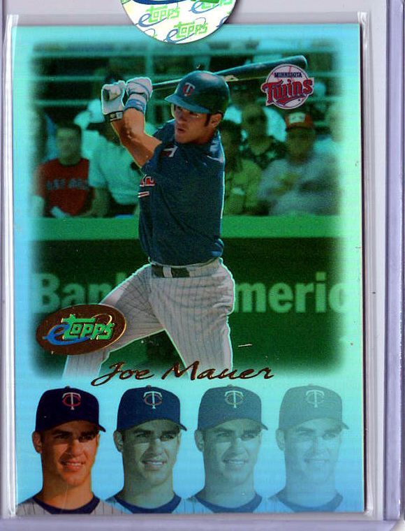 2004 2004 eTopps Baseball — Joe Mauer Minnesota Twins — Base — Inventory Qty 4